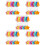 5 Pack Safety Reflective Keychain Pendant Pendants Backpack Ornaments 8