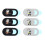 12 Pcs Camera Cover Slider Abs Notebook 1