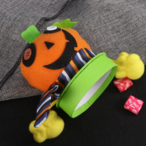 Multi Kleuren Pompoen Candy Jars Herbruikbare Halloween Decor 2