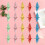 100 Pcs Star Origami Paper Strips Wedding Decor Decorations 3
