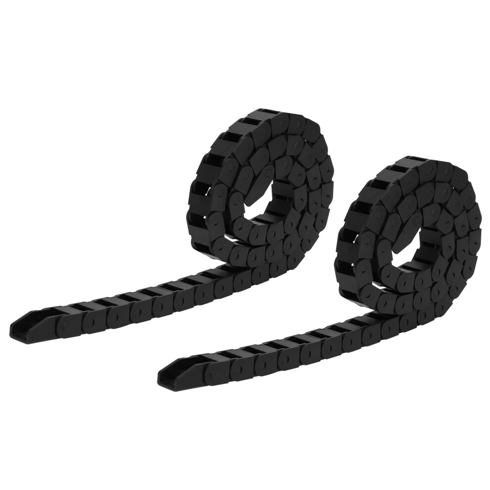 2Pcs Nylon Wire Energy Chain Drag Cable Flexible