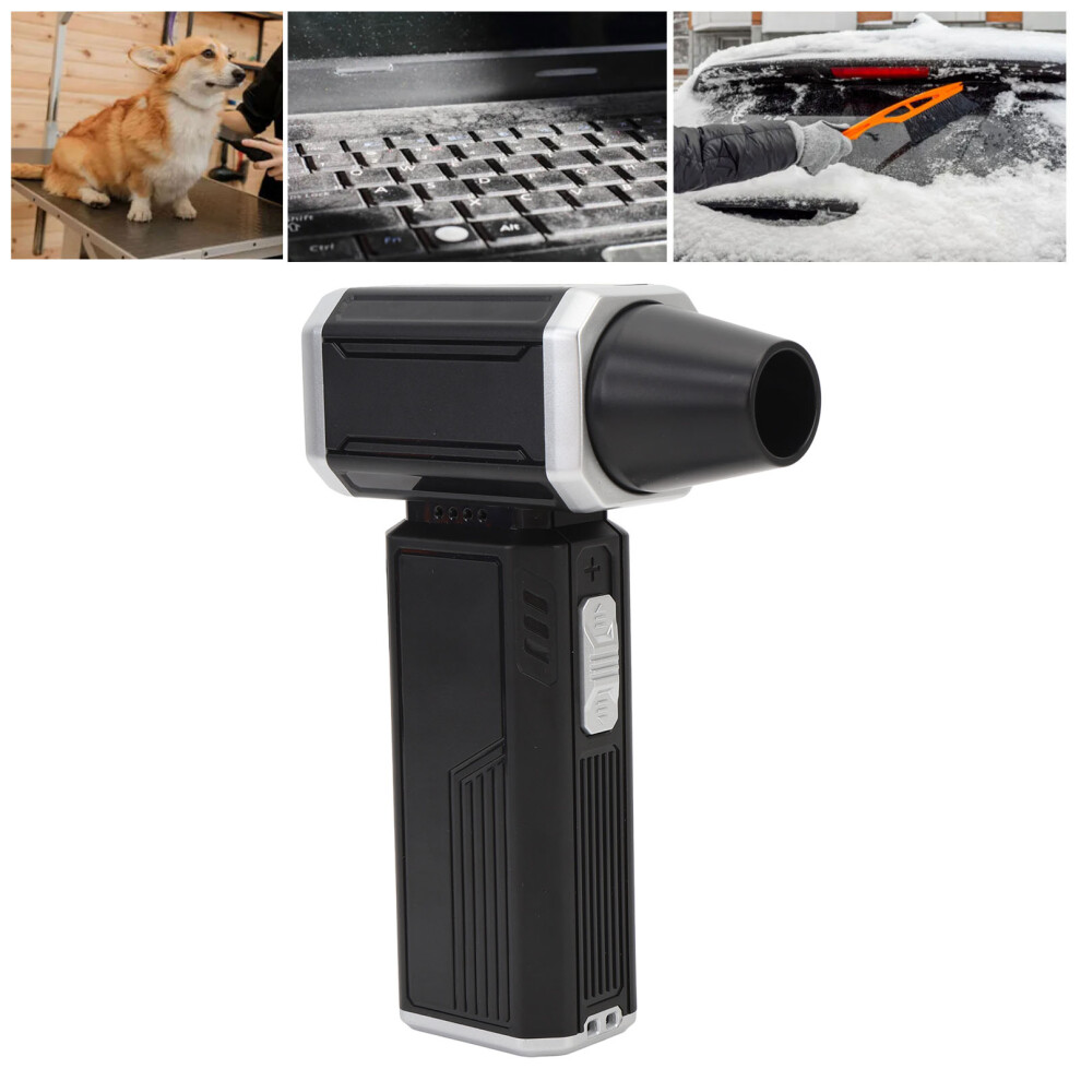Electric Dust Jet Blower 120000 RPM, 2000mAh, 2-Speed, Cordless Handheld for Outdoors