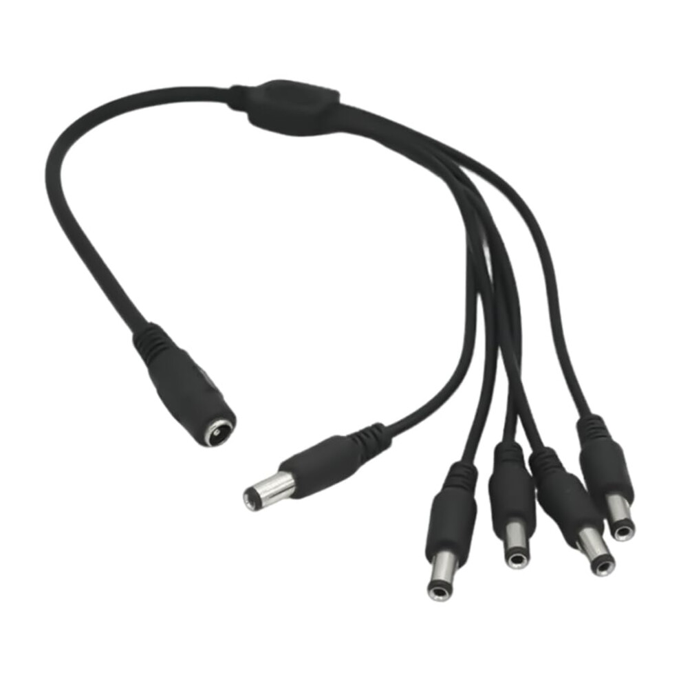 Dc5521 Power Adapter Cable 5.5X2.1mm, Female To Male Connection Wire For Cameras, Fans, Routers, And Electronics 9016109661708