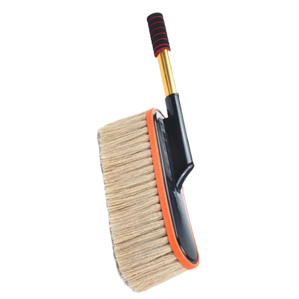 Car Duster Interior Extendable Auto Washing Mop Multi-Purpose Colored Duster For Dashboard Ceiling Fan Vent Cleaning Cream 6038364133359