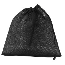 Pump Mesh Filter Bag with Drawstring Closure for Aquarium Pump Filtration, Durable Net Bag, Easy to Use, 10x12 Inch Size