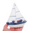 2 Pcs Mediterranean Sailing Ship Model Kit Creative Sailboat 4