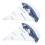 2 Pcs Mediterranean Sailing Ship Model Kit Creative Sailboat 10
