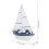 2 Pcs Mediterranean Sailing Ship Model Kit Creative Sailboat 2