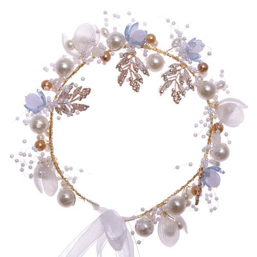 1Witte Parel Haarband Bruid Accessoires Voor Trouwdecor