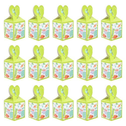 18 Pcs Dinosaur Candy Box Bride Birthday Decorations Party Boxes 2