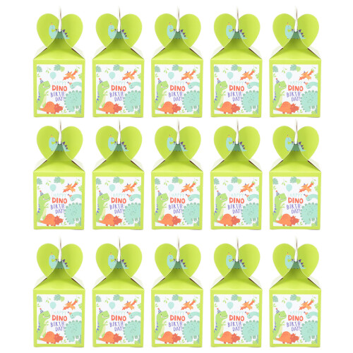 18 Pcs Dinosaur Candy Box Bride Birthday Decorations Party Boxes
