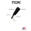 TCK Sports Solid Colors 7"""" Baseball/Softball Stirrup Socks Black Medium 7