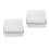 2 Pieces Square Storage Tins With Lids Cake Airtight Candy Decorative 6