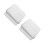 2 Pieces Square Storage Tins With Lids Cake Airtight Candy Decorative 3