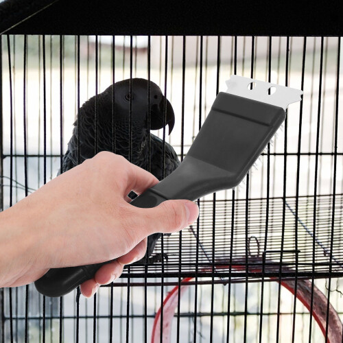 Cage Noir ABS Acier Inoxydable Nettoyage Durable 2
