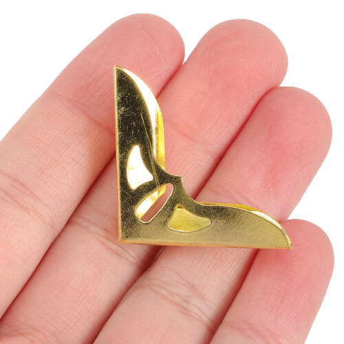 10pcs Metal Book Corner Protectors Edge Covers 2