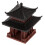 PP Mini Statue Pagode Bonsai Garten Deko 1