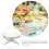 Cardboard Cake Stand Disposable Pastry Holder Round 6