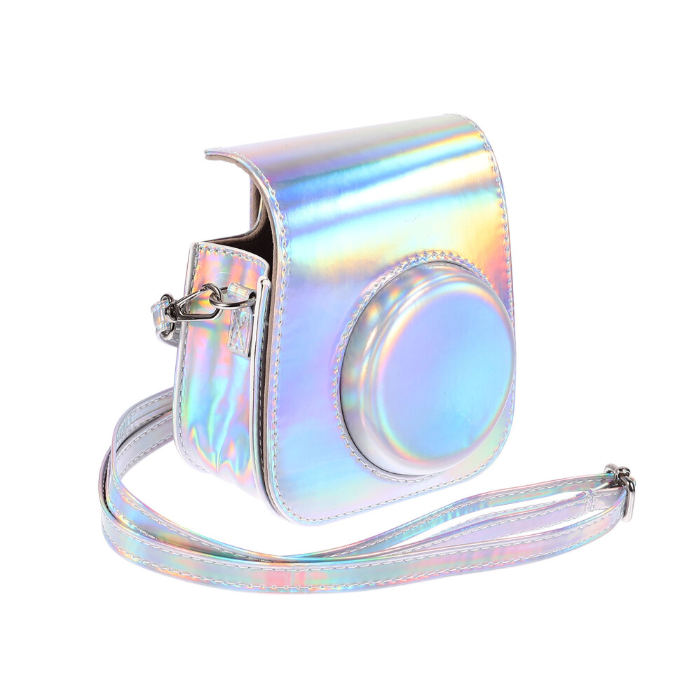 Pu Instant Camera Protector Case Bag For Mini 11 9 8 Silver 3182304115219