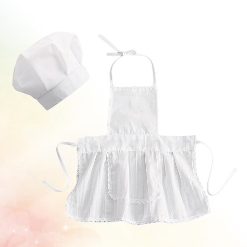 Newborn Chef Hat & Apron Cosplay Clothes L 2