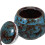 Ceramic Cremation Urn for Human and Pet Ashes Blue 6