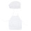 1Set Pasgeboren Baby Koksfotokleding Wit Elastisch En Stijlvol 4