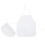 1Set Pasgeboren Baby Koksfotokleding Wit Elastisch En Stijlvol 1