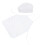 1Set Pasgeboren Baby Koksfotokleding Wit Elastisch En Stijlvol 3