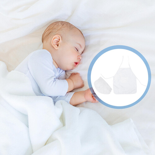 1Set Pasgeboren Baby Koksfotokleding Wit Elastisch En Stijlvol 1