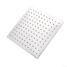 Square Rainfall Shower Head, Stainless Steel, Modern Design, Easy Installation, 8-Inch Size, High-Pressure Compatible