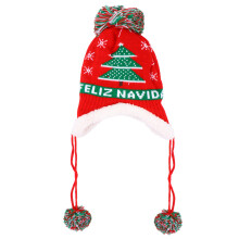 2 Pcs Lovely Woolen Hat Christmas Themed Warm Hat For Baby Knitted Hat