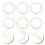 Raindrops 6pcs Rattan Vine Rings For Diy Craft 4