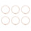 Raindrops 6pcs Rattan Vine Rings For Diy Craft 1