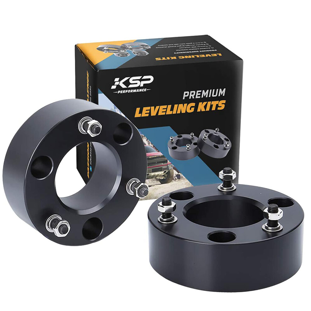 Ksp 3"""" Front Leveling Kits For Silverado 1500 2Wd/4Wd 2007-2019 Sierra 2Wd/4Wd 2007-2019 3 Inch Suspension Strut Spacers Lift Kits For Pickup With 761330255958
