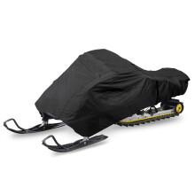 Funda para moto de nieve Pyle, impermeable, resistente, poliéster de grado marino, 113 de longitud, hebilla de liberación rápida, doble ventilaci