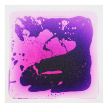 LONGKING 12X 12Sensory Tiles for Activity Play Centers for Children Sensory Floor Tiles Liquid Floor Tiles Autism Sensory Poducts Purple