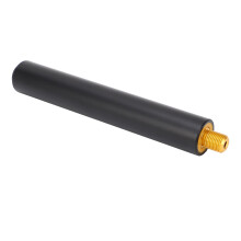 8 Inch Aluminium Pool Cue Extension for 9 Balls - Gold Butt Plug