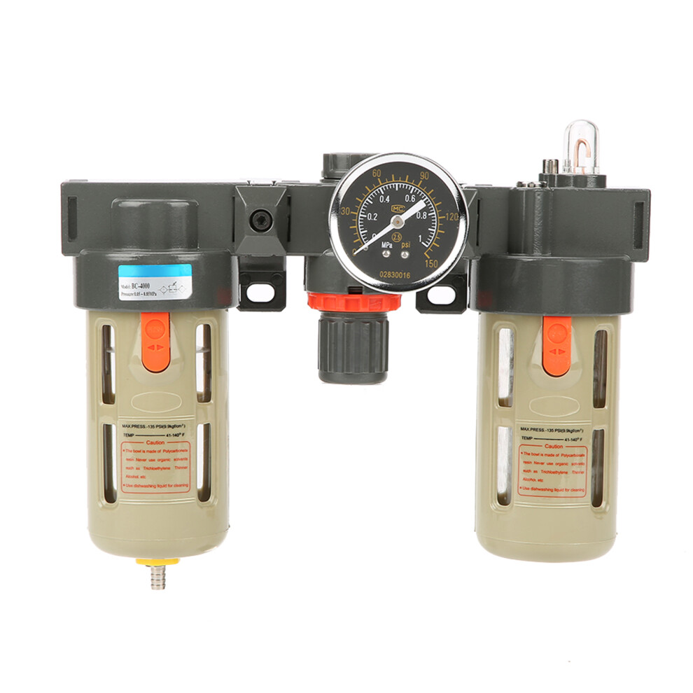 G1/2 Air Source Gas Treatment Unit Filter Pressure