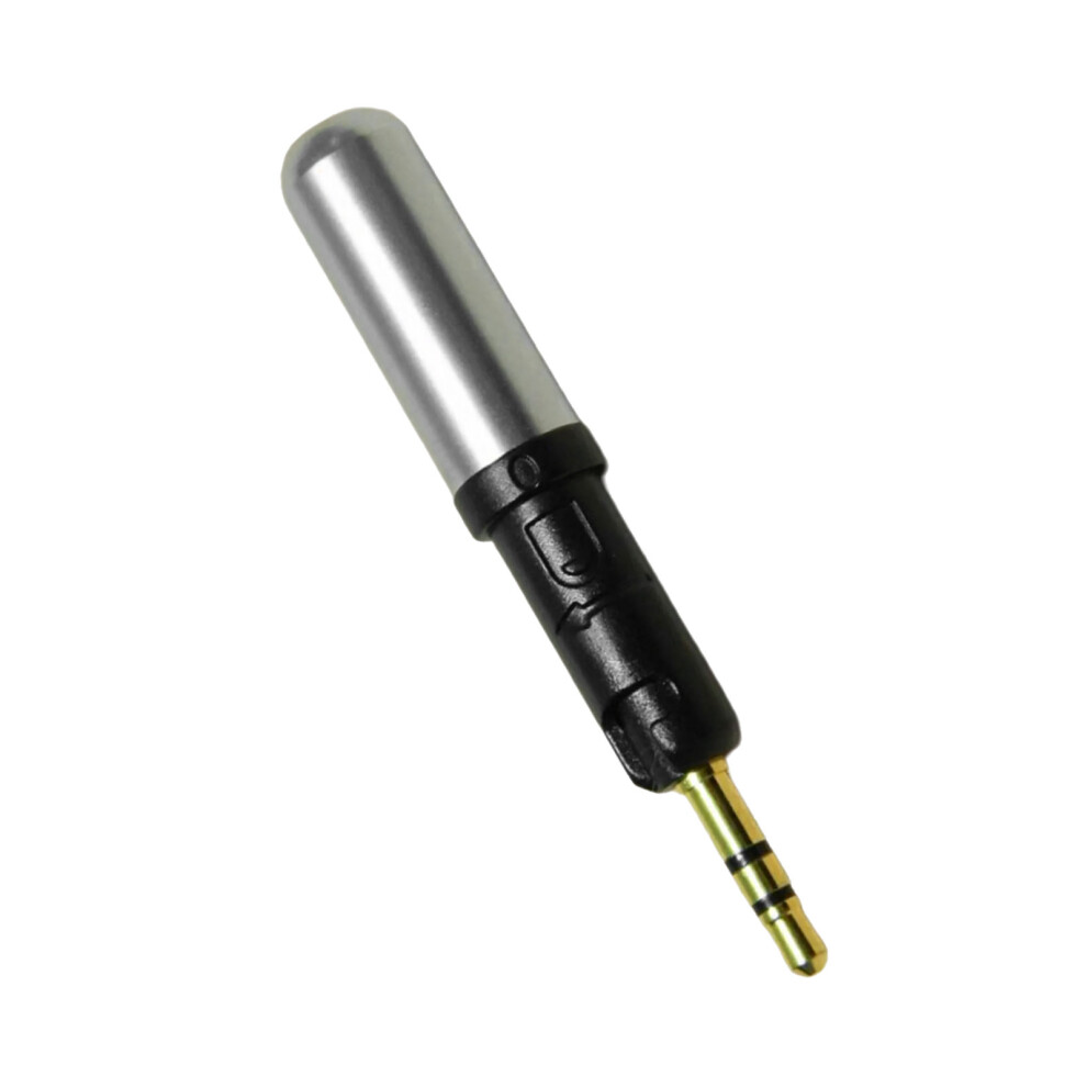 Superior Conductivity Headphones Plug For-Glossy Shell Silver 7732000041396
