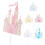 Castle Cake Decoration Set Assorted Color Plastic 6pcs 1