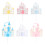 Castle Cake Decoration Set Assorted Color Plastic 6pcs 4