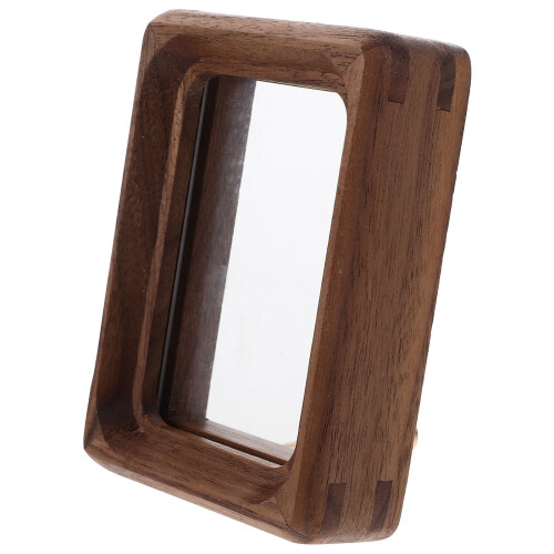 Picture Frame For Desk Wooden Light Brown 1 Set