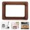 Picture Frame For Desk Wooden Light Brown 1 Set 9