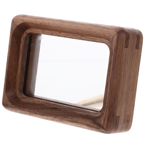 Picture Frame For Desk Wooden Light Brown 1 Set 1