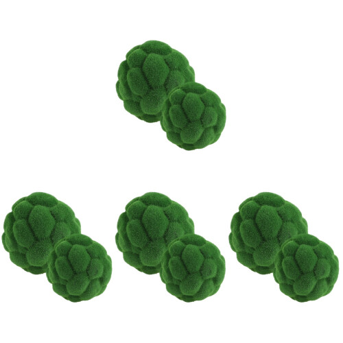 8 Pcs Artificial balls Topiary Decor 1