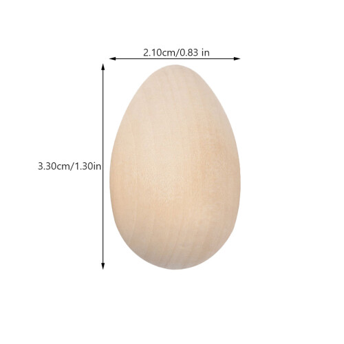 40 Stuks Mini Ongeverfde Eieren Diy Decoratie 2