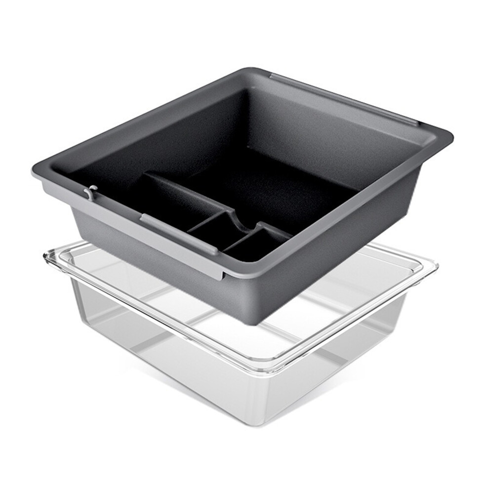 Center Console Organizer Tray Set For Tesla Model 3/Y 2021-2022, Black 8321346648599