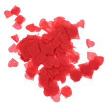 8Pck Romantisches Herz Papierkonfetti Für Hochzeits- Und Partydeko Rot