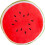 Red Plush Watermelon Seat Cushion Soft Decorative Throw Pillow 9
