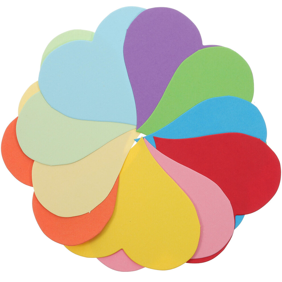 5 Pcs Heart Shaped Post Notes Notepad Cartoon Self-Stick Memo Pads-image-OPC-PKC7DFF-NEW